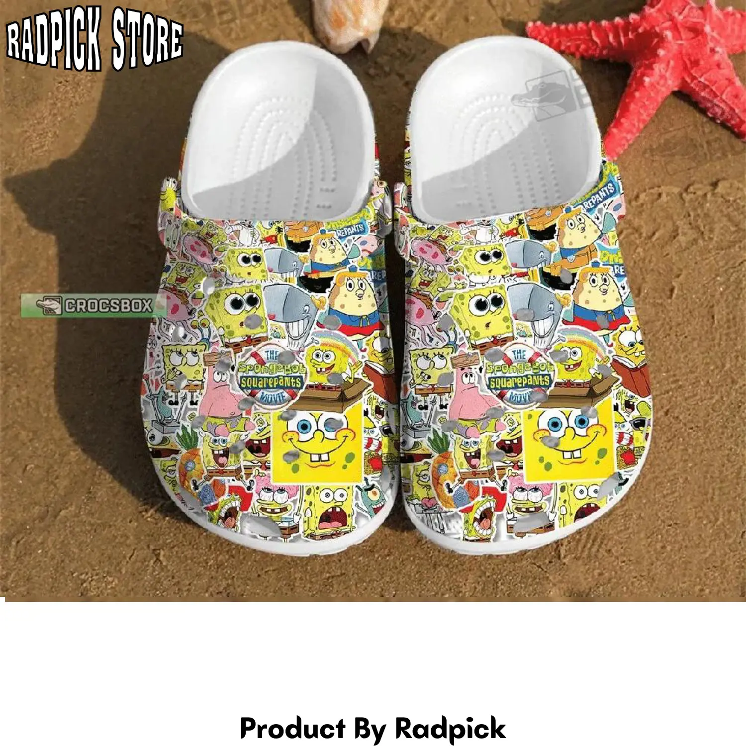 Radpick spongebob clogs crocss rp6521337